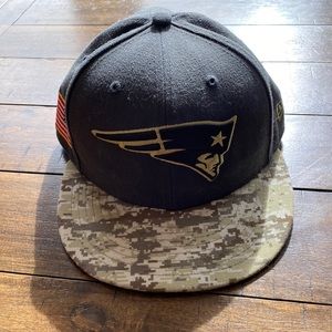 New England Patriots fitted hat